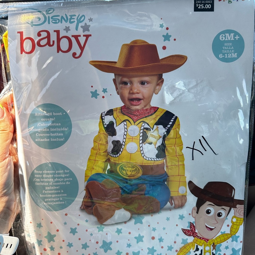 Disney Baby Woody Costume